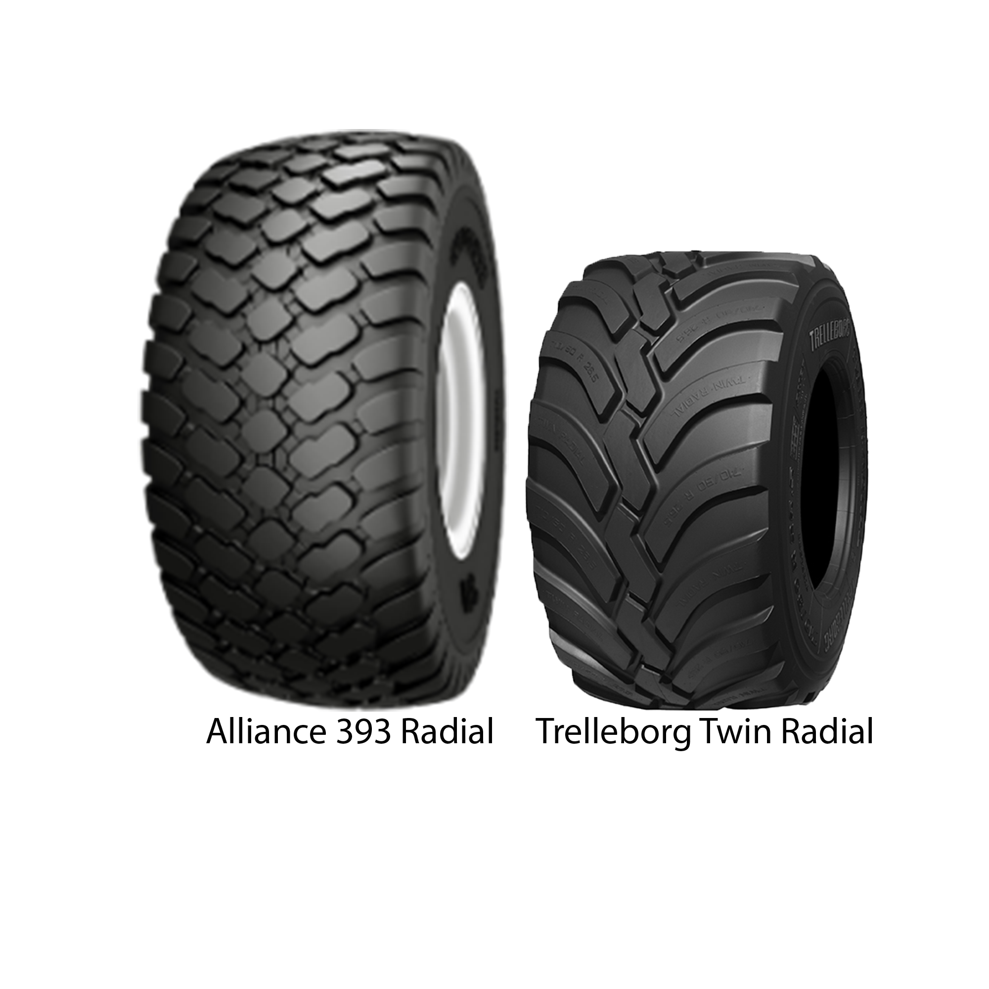 Alliance Tire and Trelleborg Tire